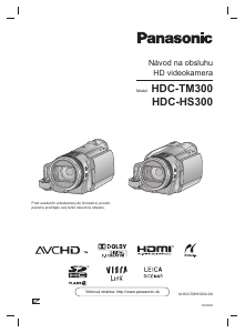 Návod Panasonic HDC-HS300 Videokamera