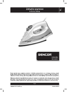 Instrukcja Sencor SSI 2027BL Żelazko