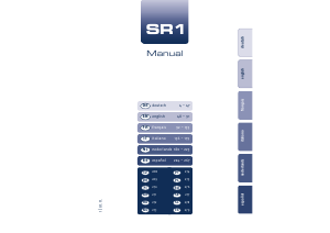 Manual Schuberth SR1 Motorhelmet