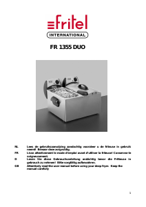 Mode d’emploi Fritel FR 1355 DUO Friteuse