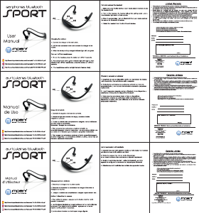 Manual de uso Imperii Electronics TE.03.0006.04 Auriculares