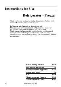 Manual Teka TKI 320 Fridge-Freezer