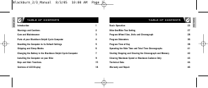 Manual Blackburn Delphi 2.0 Cycling Computer