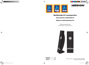 Bedienungsanleitung Medion E83044 (MD 86940) Lautsprecher