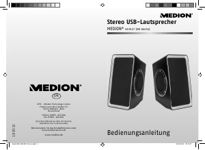 Bedienungsanleitung Medion E83027 (MD 86654) Lautsprecher
