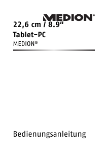 Bedienungsanleitung Medion Lifetab P8912 (MD 99066) Tablet