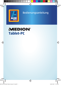 Bedienungsanleitung Medion Lifetab S10352 (MD 99482) Tablet