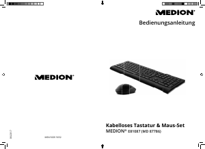 Bedienungsanleitung Medion E81087 (MD 87786) Tastatur