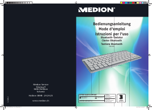 Bedienungsanleitung Medion P81034 (MD 86739) Tastatur