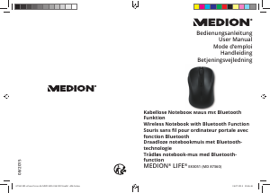 Mode d’emploi Medion E83051 (MD 87360) Souris