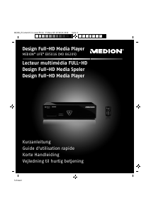 Bedienungsanleitung Medion E85016 (MD 86209) Mediaplayer