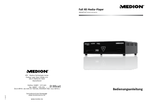 Handleiding Medion LIFE E85024 (MD 86597) Mediaspeler