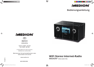 Bedienungsanleitung Medion P85043 (MD 87385) Radio