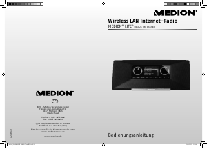 Bedienungsanleitung Medion LIFE P85024 (MD 86698) Radio