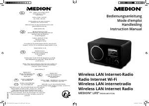 Handleiding Medion E85038 (MD 87238) Radio