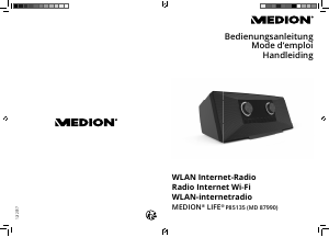 Bedienungsanleitung Medion LIFE P85135 (MD 87990) Radio