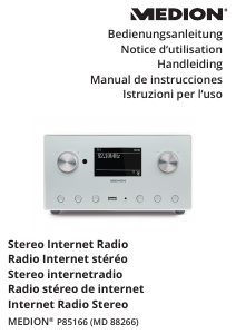 Bedienungsanleitung Medion P85166 (MD 88266) Radio