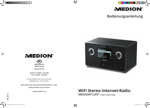 Bedienungsanleitung Medion LIFE P85077 (MD 87480) Radio