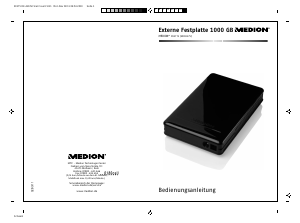Bedienungsanleitung Medion P83771 (MD 90175) Festplatte