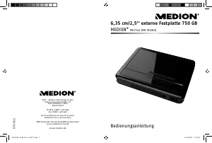 Bedienungsanleitung Medion P82742 (MD 90184) Festplatte