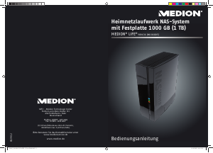 Bedienungsanleitung Medion LIFE P89636 (MD 86805) NAS