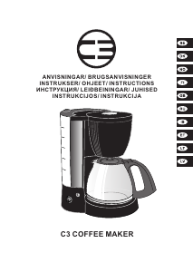Bruksanvisning C3 Tap and Brew Kaffebryggare