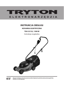 Instrukcja Tryton TOA 32132 Kosiarka