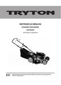 Instrukcja Tryton TOO 4630C Kosiarka