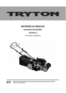 Instrukcja Tryton TOO 4631C Kosiarka