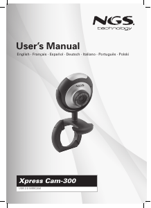 Manuale NGS Xpress Cam-300 Webcam