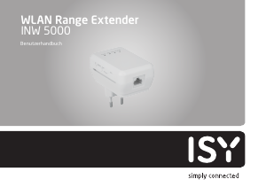 Bedienungsanleitung ISY INW 5000 Range extender