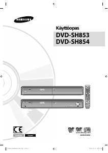Käyttöohje Samsung DVD-SH853 DVD-soitin
