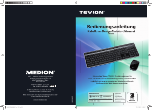 Bedienungsanleitung Tevion P81043 Tastatur