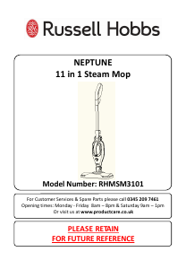 Handleiding Russell Hobbs RHMSM3101 Stoomreiniger