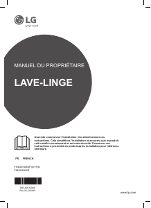 Mode d’emploi LG F854G63WR Lave-linge