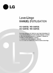 Mode d’emploi LG WD-1245FB Lave-linge