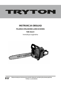 Instrukcja Tryton TOR 45231 Piła łańcuchowa