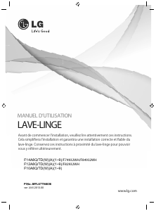 Mode d’emploi LG F74932WH Lave-linge