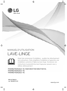 Mode d’emploi LG F74875SL Lave-linge
