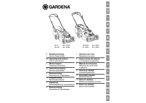 Handleiding Gardena 46 V Grasmaaier