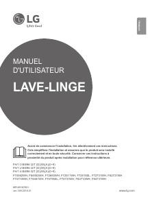 Mode d’emploi LG F84710WH Lave-linge