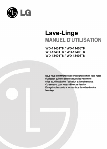 Mode d’emploi LG WD-11401TB Lave-linge