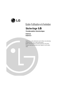 Mode d’emploi LG RC8015C1 Sèche-linge