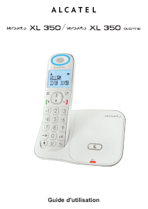 Mode d’emploi Alcatel Versatis XL350 Trio Téléphone sans fil