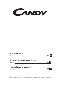 Handleiding Candy FCXP876X Oven