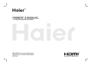Manual Haier LE19K800 LED Television