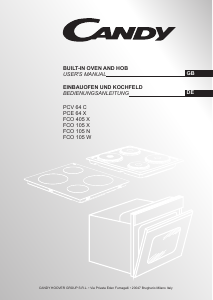 Manual Candy FCO105X Oven