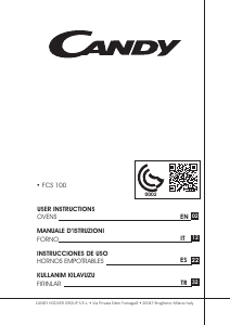 Manuale Candy FCS100N/E Forno