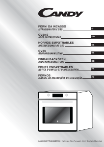 Manual Candy FL 856 X Oven