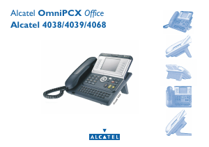 Bedienungsanleitung Alcatel OmniPCX Office 4038 Telefon